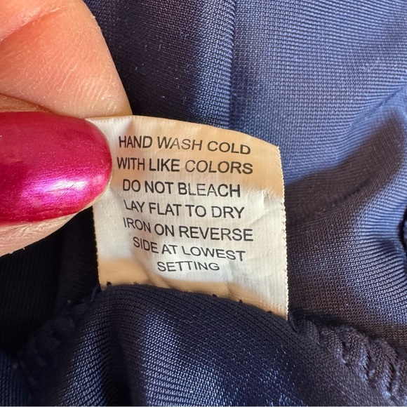 Vintage Velvet navy blue Jacket size XL evening wedding guest party event - Picture 12 of 12